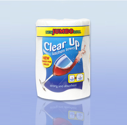 Clear Up 4 pack Kitchen Towel